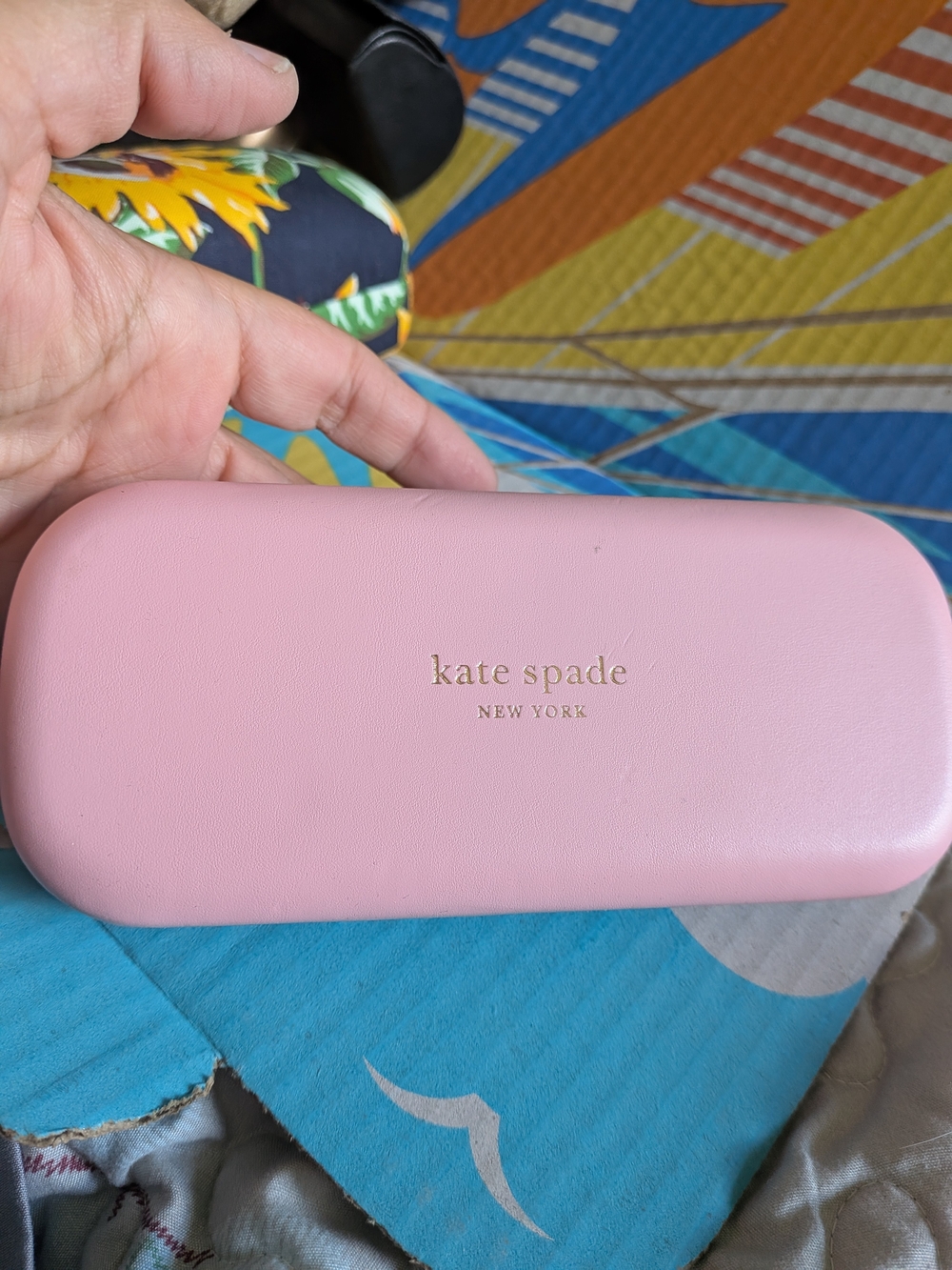 kate spadeโ New York Pink Sunglasses CASE ONLY